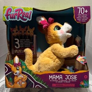 FurReal Mama Josie The Kangaroo 3 Surprise Babies 70+ Sounds & Reactions